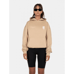 Soft MJ Gonzales Women's Oversized Hoodie, 460 g/m², with Cotton, Beige
