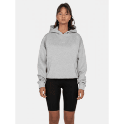 Soft MJ Gonzales Women's Oversized Hoodie, 460 g/m², Cotton Blend, Gray