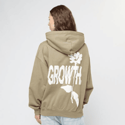 weicher PEGADOR Damen Hoodie mit Baumwolle Beige