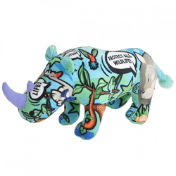 Wild Republic kuschelige Nachricht UND Nashorn 40 cm VE20