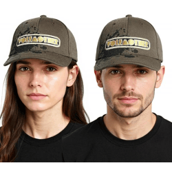 Wolfmother Unisex Rockband Trucker-Cap Baseball-Cap mit Logo-Stickerei Fan-Mütze TC110648WLM Olivgrün