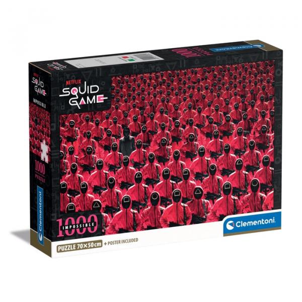 1000 Teile Puzzle Impossible Netflix Compact - Squid Game