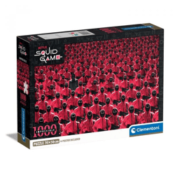 1000 Teile Puzzle Impossible Netflix Compact - Squid Game
