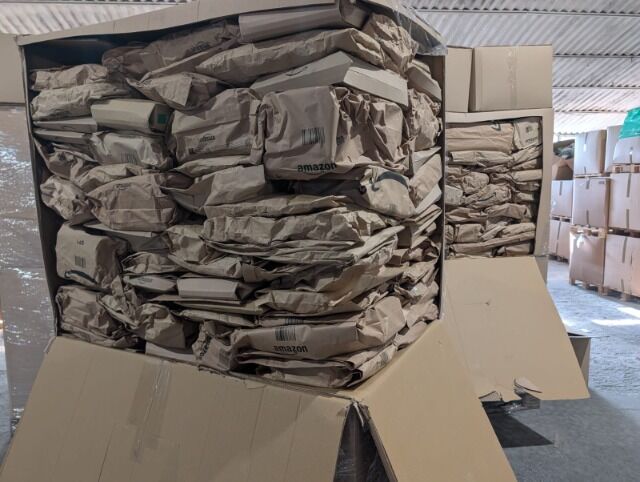 Amazon Mystery Packages MIX – Pakete, Versandtaschen & Umschläge | 7.000 kg verfügbar | 3,50 EUR/kg netto