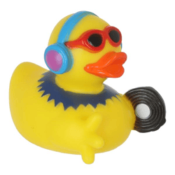 Badeente DJ, ca.8cmH