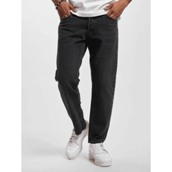 bequeme Jack & Jones Herren Jeans Straight Fit Taschen mit Baumwolle Schwarz