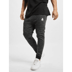 bequeme Just Rhyse Herren Hose Taschen Rippbündchen mit Baumwolle Schwarz