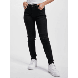 bequeme LEVI´S Damen Jeans Skinny Fit Stretch mit Baumwolle Schwarz