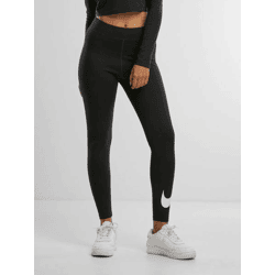 bequeme NIKE Damen Hose Stretch Schwarz