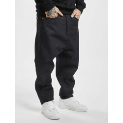 bequeme Rocawear Herren Jeans Taschen Straight Fit mit Baumwolle Navy