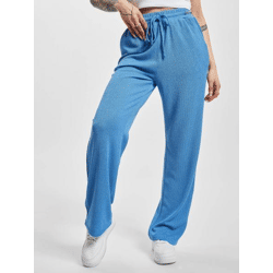 bequeme Sixth June Damen Jeans Stretch Kordelzug Taschen Blau