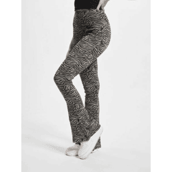 Comfortable Urban Classics Women's Stretch Slim Fit Pants, 270 g/m², with cotton, black/gray