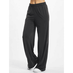 bequeme URBAN CLASSICS Damen Jeans Kordelzug 105 g/m² Schwarz