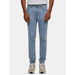 bequeme URBAN CLASSICS Herren Jeans Slim Fit Stretch mit Baumwolle Blau