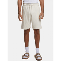 bequeme Urban Classics Herren Shorts 280 g/m² mit Baumwolle Ecru-Weiß