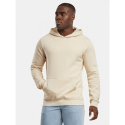 bequemer Urban Classics Herren Hoodie Rippbündchen Kapuze 270 g/m² Beige