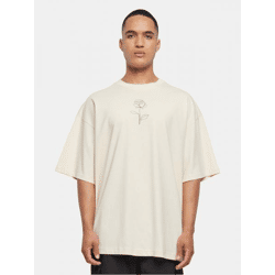 bequemes Merchcode Herren T-Shirt 220 g/m² mit Baumwolle Ecru-Weiß