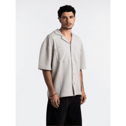bequemes PEGADOR Herren Polo-Shirt Grau