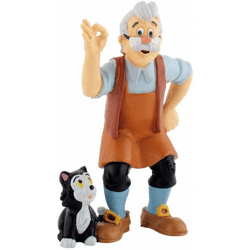 Bullyland 12398 - Pinoccio Spielfigur Gepetto, 7,5cm