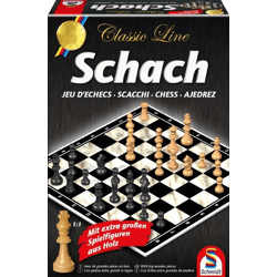 Classic Line, Schach, mit extra großen Spielfiguren - Spiel