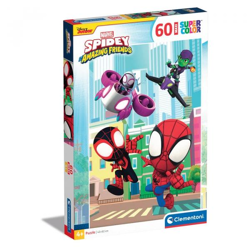 Clementoni 26476 - 60 Teile Puzzle Maxi - Spidey und seine Freunde