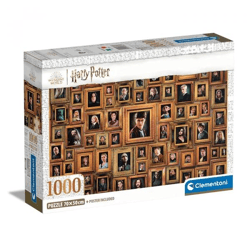 Clementoni 39786 - 1000 Teile Puzzle - Impossible Harry Potter Compact - Harry Potter