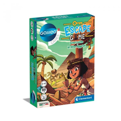 Clementoni 59334 - Galileo - Escape Game - Schatzsuche im Alten Ägypten