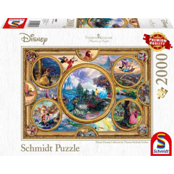 Disney, Dreams Collage - 2000 pieces jigsaw puzzle (Thomas Kinkade)