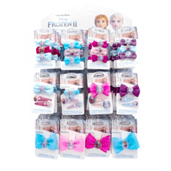 Disney Frozen / Die Eiskönigin - Haarschmucksets sortiert im Thekendisplay mit 72 Stück