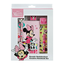 Disney Minnie Mouse - Kreativ Notizbuchset