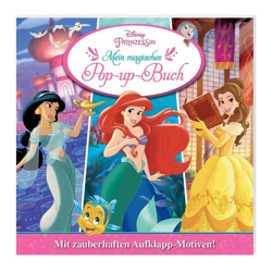 Disney Prinzessin: Mein magisches Pop-up - Pappbilderbuch mit Aufklapp-Elementen