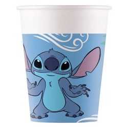 Disney Stitch - 8 paper cups - 200 ml