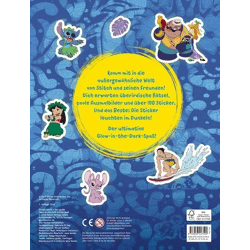 Disney Stitch: Der große Glow-in-the-Dark Stickerspaß - Softcoverbuch