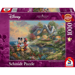 Disney, Sweethearts Mickey & Minnie - 1000 Teile Puzzle (Thomas Kinkade)