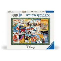 Disney Vintage Movie Poster - Puzzle 1000 Teile