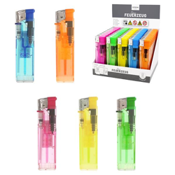 Elektronik Feuerzeug Color transparent