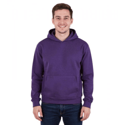 European League Of Football Blanko Baumwoll-Hoodies acai