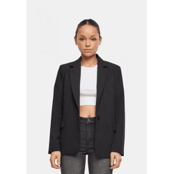 feminines Urban Classics Damen Kleid Stretch 190 g/m² Schwarz