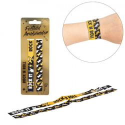 Festival-Armband „Rock ’n’ Roll“, 2er-Set