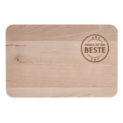 Frühstücksbrettchen Mama ist die Beste