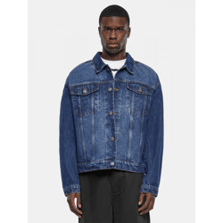 funktionale URBAN CLASSICS Herren Jacke mit Baumwolle Blau