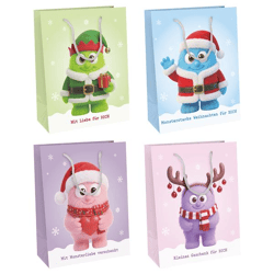 Geschenktüte Mutmacher XMAS, 4/s, klein, ca.20x24cm