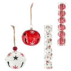 Hänger Weihnachtsglocken, 6er Set, 2/s