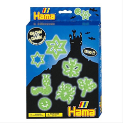 HAMA 3414 - Bügelperlen Midi - Geschenkpackung Nachtleuchtend (glow in the dark)