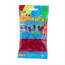HAMA Bügelperlen Midi - Mittelrot 1000 Perlen