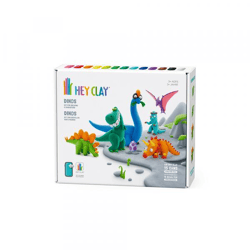 Hey Clay - Dinos Set - 15 Dosen