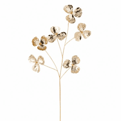 J-Line Kunstblume Gold metallic 68 cm