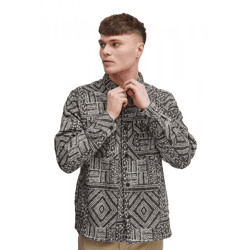 klassisches SOLID SDGestin Herren Langarmhemd aus Synthetik Hemd 21107906-194008 Schwarz