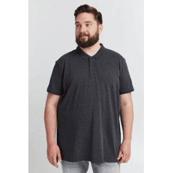 Klassisches SOLID SDTrip BT Herren Poloshirt Große Größen mit 3-Knopf-Leiste Shirt 21300885-ME-7989915 Blau