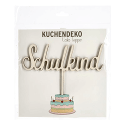 Kuchendeko, Cake Topper, Schulkind, ca.16cmH